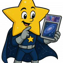 Trasnparent Stellar Examing Cards