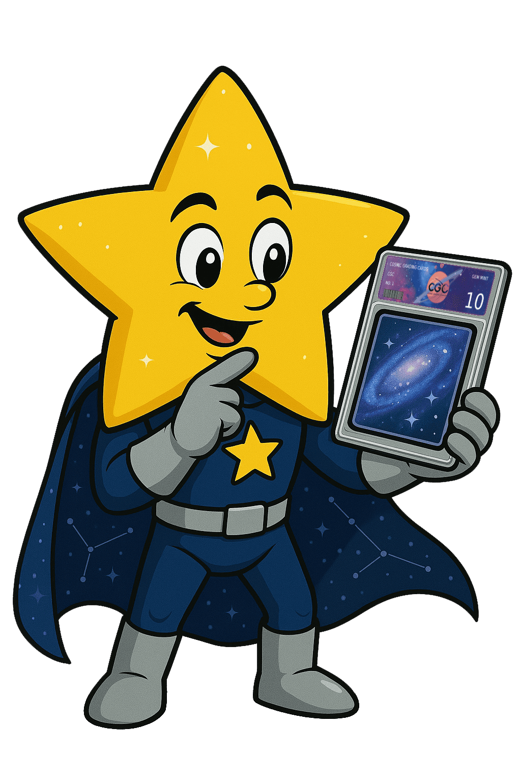 Trasnparent Stellar Examing Cards