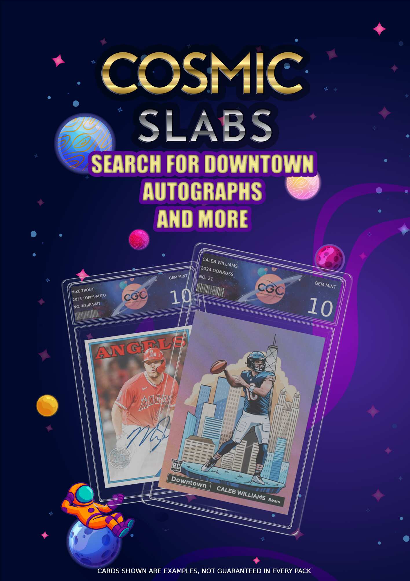 cosmic sports cards graded cards 2025 Panini Optic Football Megabox  Gibson's Ensuring that every Cosmic Slabs purchase delivers an exciting 1990 Marvel Universe 30 Cosmic