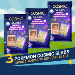 3 Cosmic Slabs Pokémon Packs