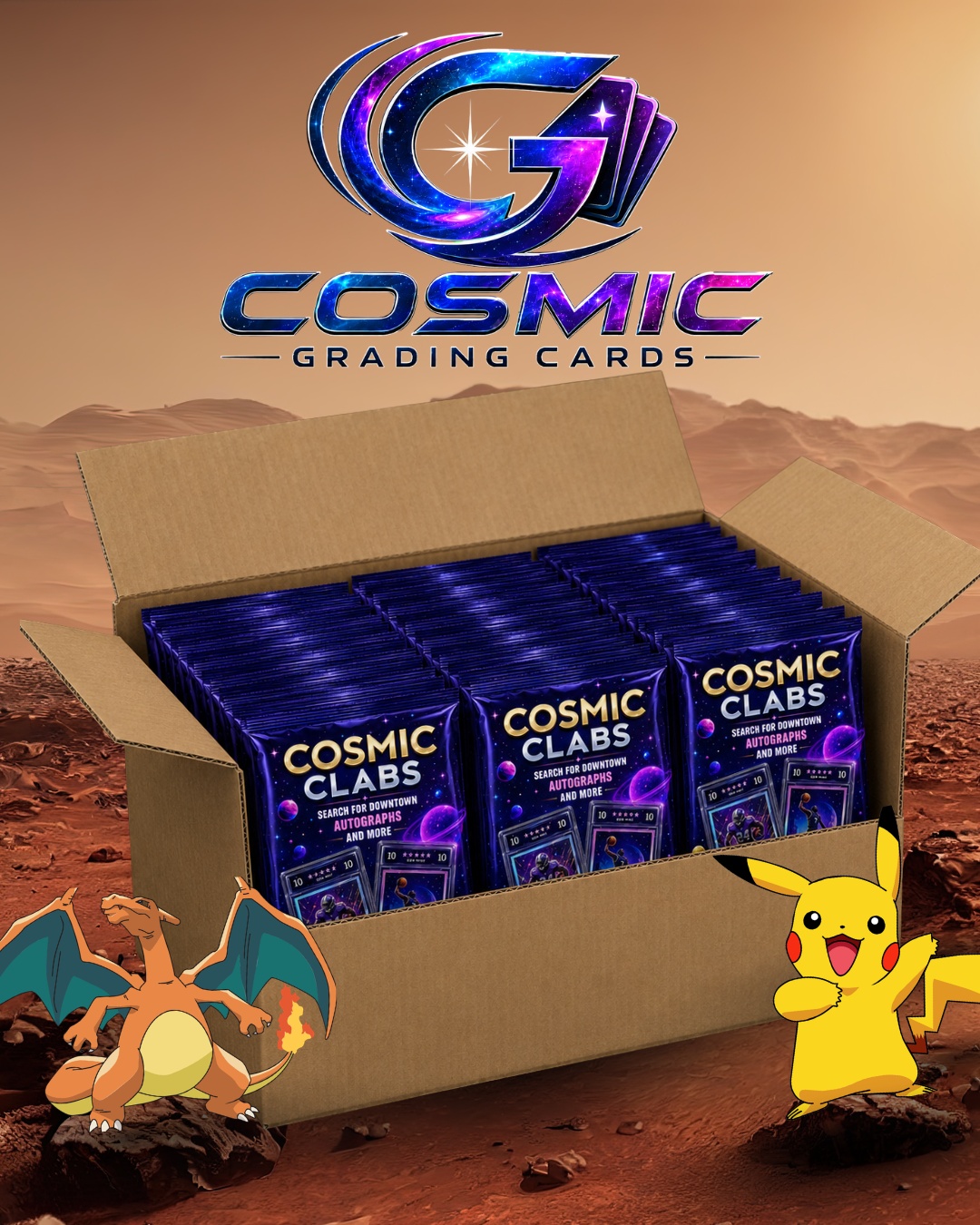 wholesale bulk breaker pack rare pokemon rip packs cosmic grading cards elite