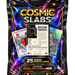 Cosmic Slabs - 25 Random Sports Cards
